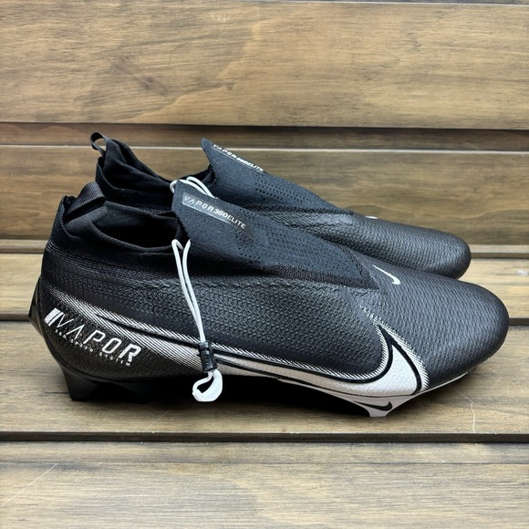 Nike Vapor Edge Elite‎ 360 Black Football Cleats Men\'s Size 16 WIDE CV6317-001 main image 5